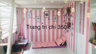 Trang trí phòng trọ giá rẻ. - YouTube