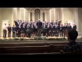 2014/01/05 Cornell Glee Club : Evening Song & Alma Mater at Swasey Chapel