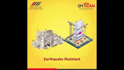 Use SM TMT bars and build an Earthquake Resistant Structure. #earthquake #shorts #ytshorts
