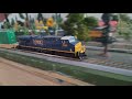 Kato ES44 GEVO CSX 5293 - Smooth As Silk! - Model Mike