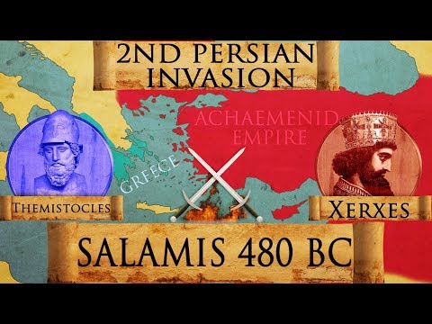 Battle of Salamis 480 BC (Persian Invasion of Greece) DOCUMENTARY