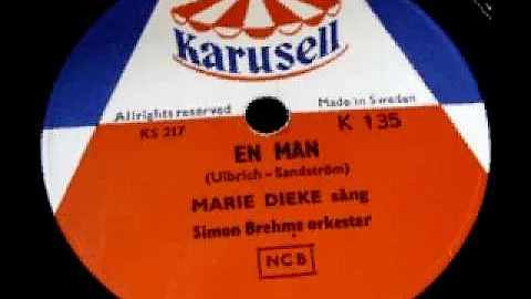 MARIE DIEKE: EN MAN