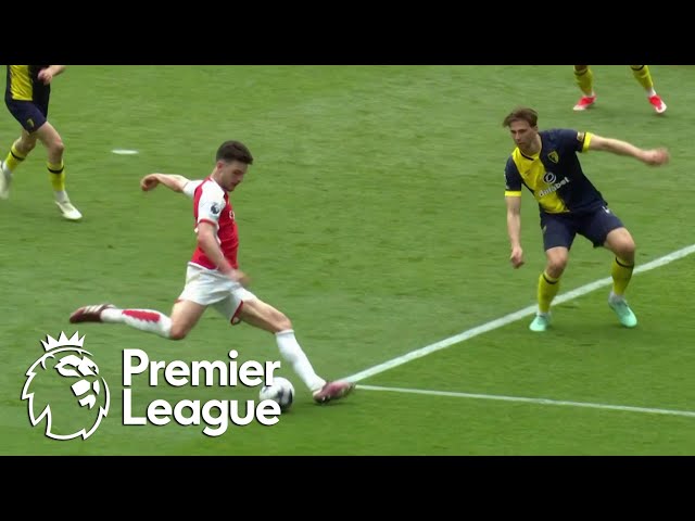 Declan Rice puts exclamation point on Arsenal victory over Bournemouth | Premier League | NBC Sports