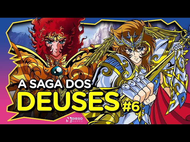 A SAGA DE ZEUS! BATALHA no OLIMPO! Saint Seiya Os Cavaleiros do Zodíaco -  Diego Maryo