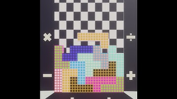 Beautiful Tetris game||kids game||baby game play