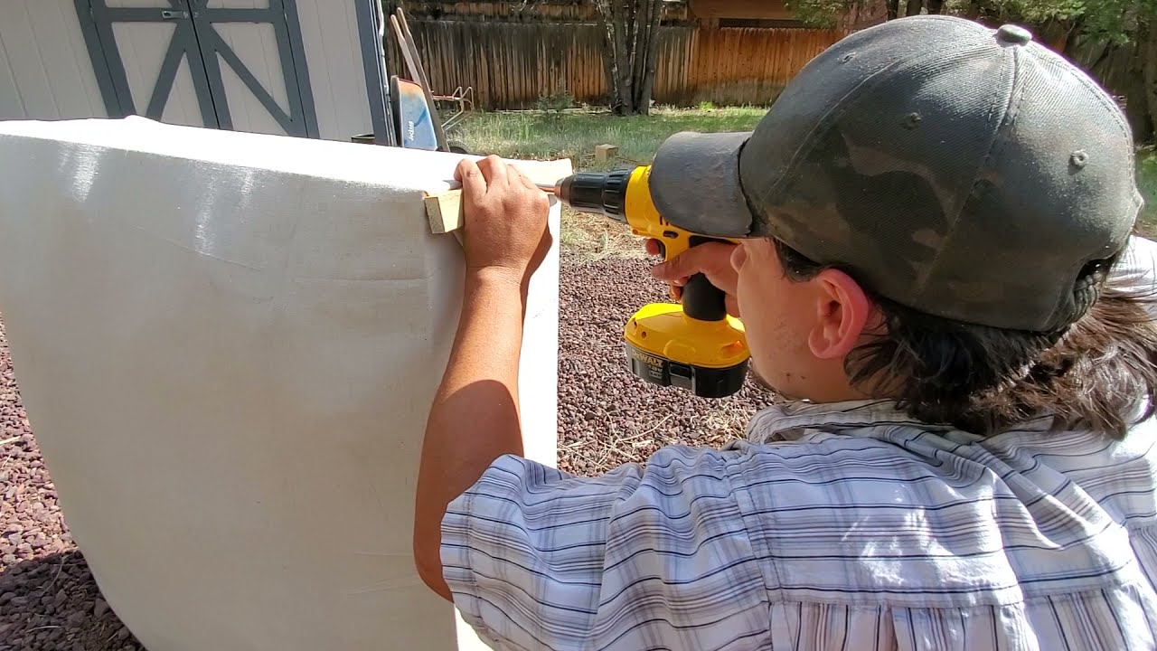 DIY Archery Target - My First Shots with a Bow and Arrow