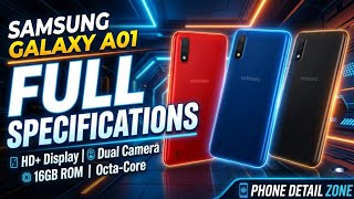 📱 Samsung Galaxy A01 Full Specifications & Features | Phone Detail Zone
