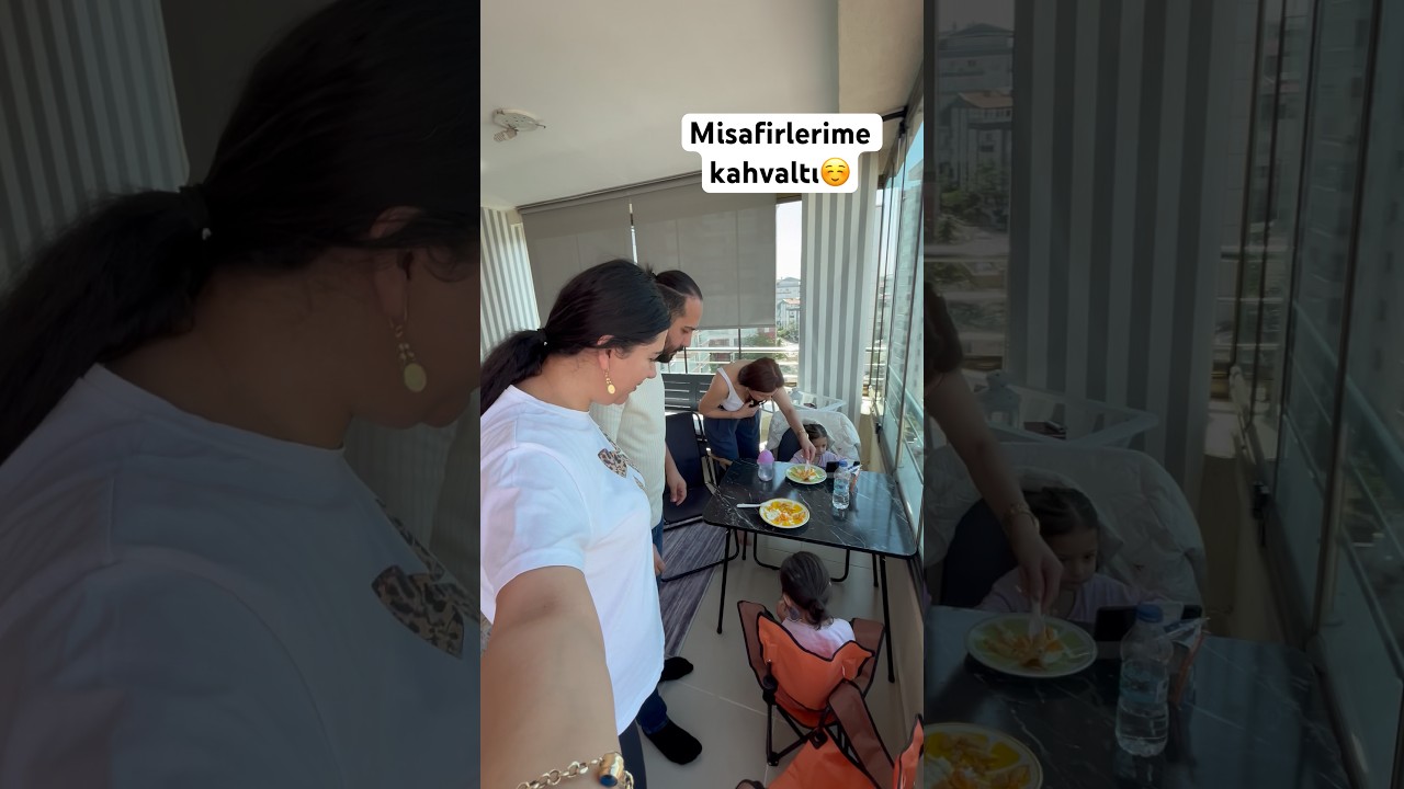 Misafirlerime kahvaltı ☺️ #vlog #tarif #shortvideo #tavsiye #çocuk #baby #yemek #kahvaltı #misafir