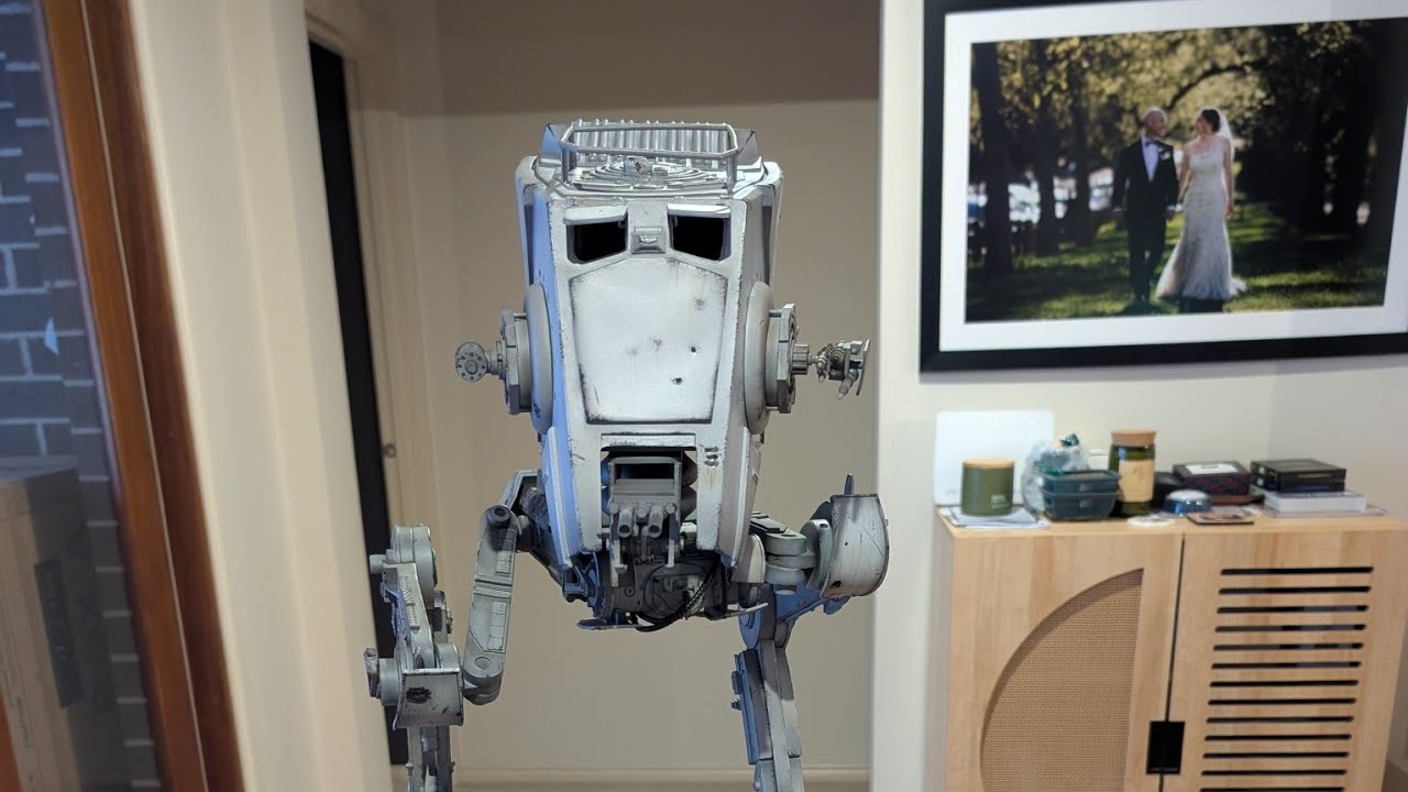 Star wars Force Laboratory At-st studio scale model - Return of the Jedi 