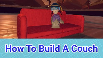 How To Build A Couch (Rec Room Maker Pen Tutorial)