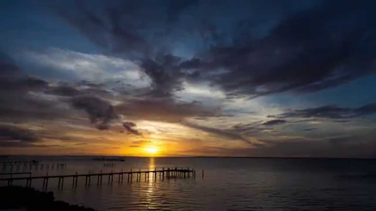 Sunset over St George Island, FL
