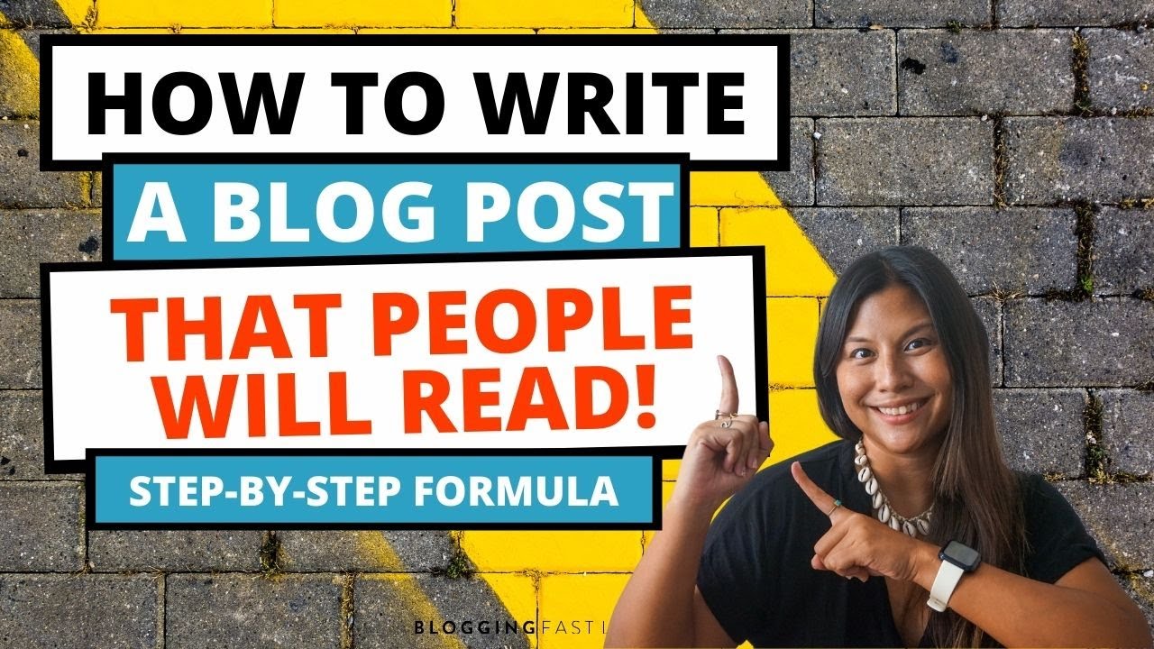 How to Write a Blog Post in 2021 that People Will ACTUALLY Read - YouTube