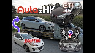 SPETL JSEM SE ❗️ ZÁMĚNA BENZÍNU ZA NAFTU😏| PROHLÍDKY U SOUKROMNÍKŮ | ŠICÍ STROJ OD VW 🤨| GOLF GTI 35