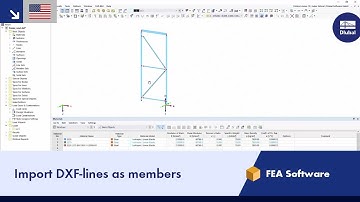 Importing DXF Lines as Members