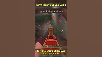 Farm Insane Squad Wipe | CODM BR #shorts #callofdutymobile #codm #codmbr