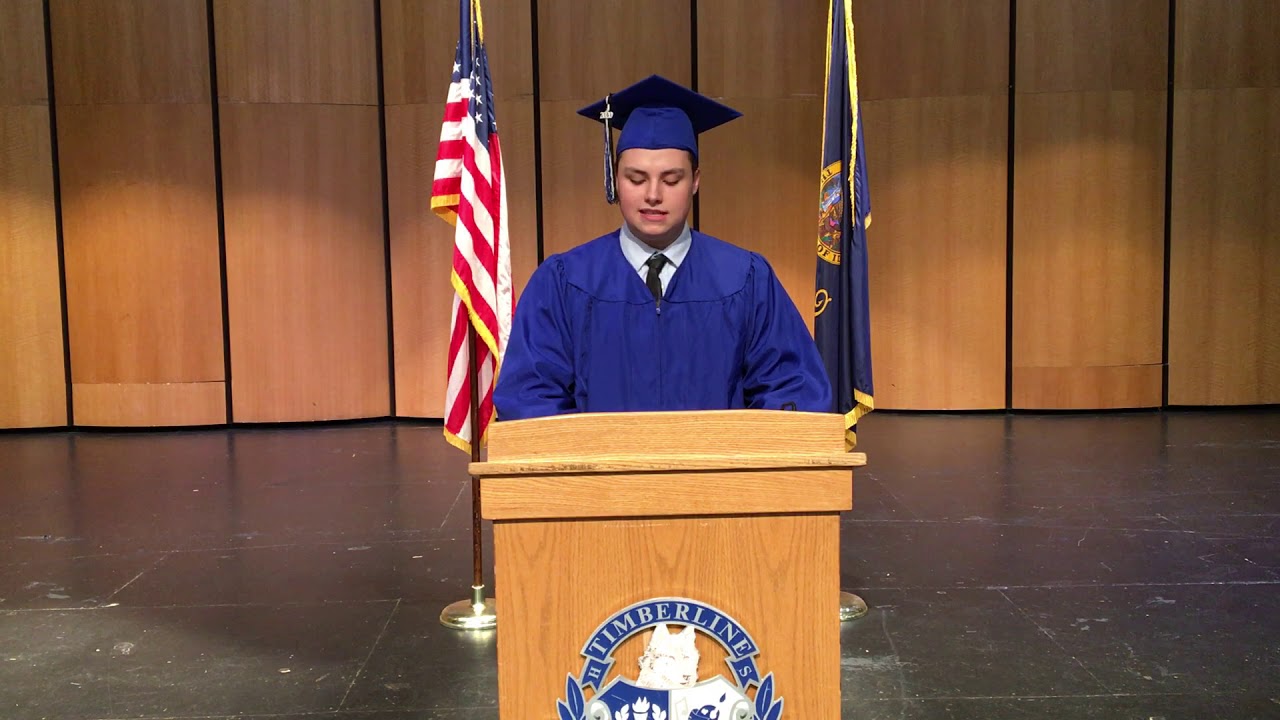 Gabe Senior Graduation Speech 2020 YouTube