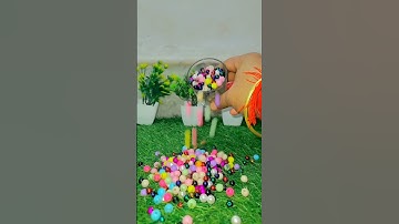 Satisfying Reverse Breads ASMR || Colouring Ball reverse video #asmr #reverse #satisfying