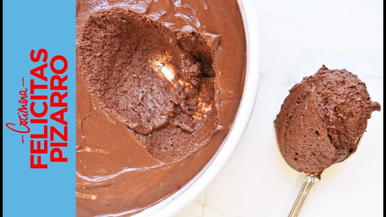 Mousse de Chocolate | Felicitas Pizarro