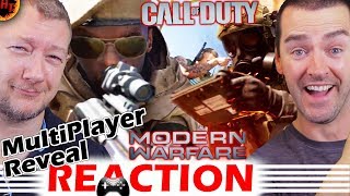 Multiplayer Reveal Trailer REACTION - Call of Duty : Modern Warfare