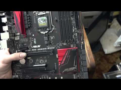 Asus B150 Pro Gaming Aura Motherboard Unboxing