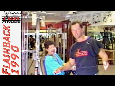 Exercise segment flashback  from 1990 on 1-On-1 with Jason's Fitness