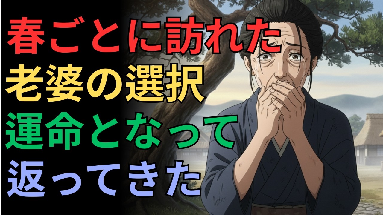 握り飯ひとつが変えた母子の運命#感動 #泣ける #日本昔話