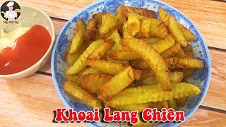 Top 11 cách làm khoai lang chiên không cần bột mì mới nhất năm 2022