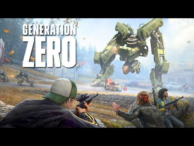 Generation Zero 1980s Sweden Man Vs Machines Shooter Game Sony PS4 Playstation 4 