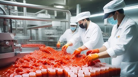 How Ketchup is Actually Made in Factories