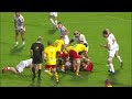 Top 14  essai de jacobus van tonder usap  union bordeaux bgles  usa perpignan