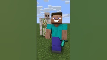 STEVE VS ZOMBIE #shorts #minecraft #animation