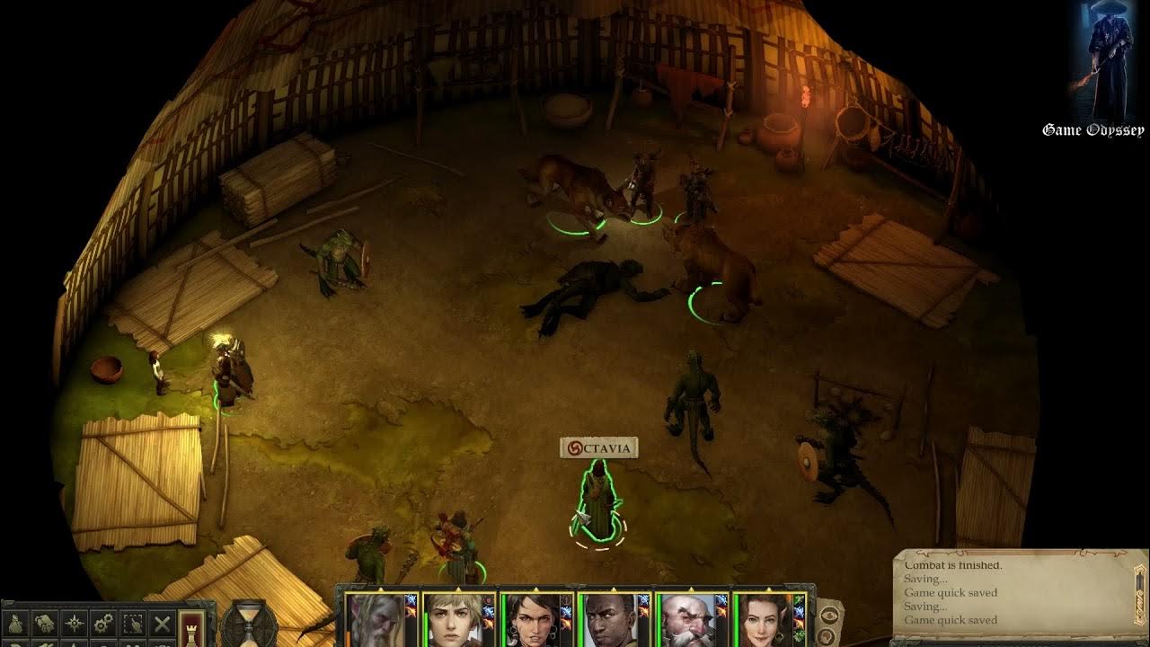 Lizard Town Saving the Child Pathfinder kingmaker Hard walkthrough. YouTube
