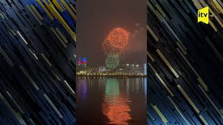 Bakıda Zəfər Günü münasibətilə keçirilən konsert atəşfəşanlıqla davam edib