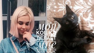 Кошка выбирает чем мне краситься?!🙀VF🙀 Кошка выбирает чем мне краситься?!🙀VF🙀