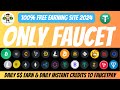 Get free crypto unlimited faucet  daily 5 earn  afzaal vlog