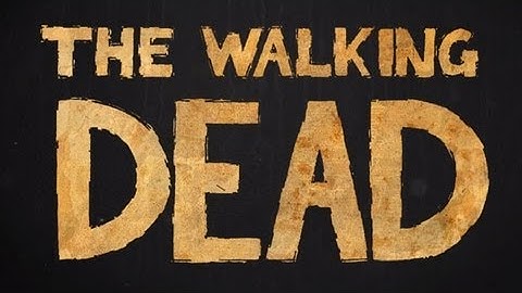 Walking Dead Game Intro - AMC Series Style