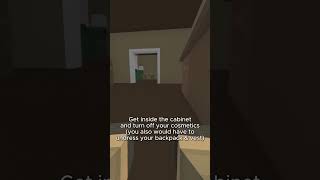 Hiding Tip 💡 Unturned Tips #18 - #unturned #unturnedtips #shorts