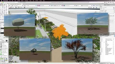 Laubwerk Plant-objecten