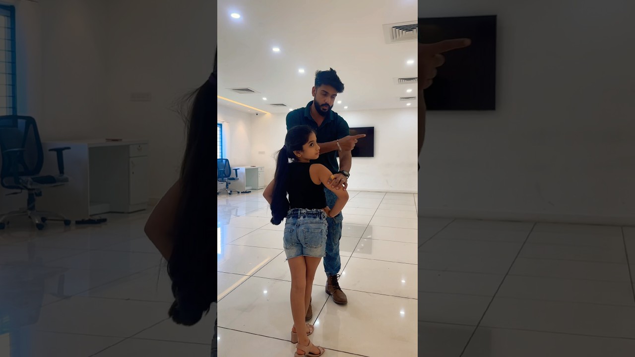 Training session with Hridhi at Athul&rsquo;s Academy Bangalore #style #walking #catwalk #model #tutorial