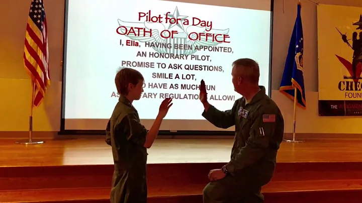 Check-6 Foundation Pilot for a Day: Ella Edwards (...