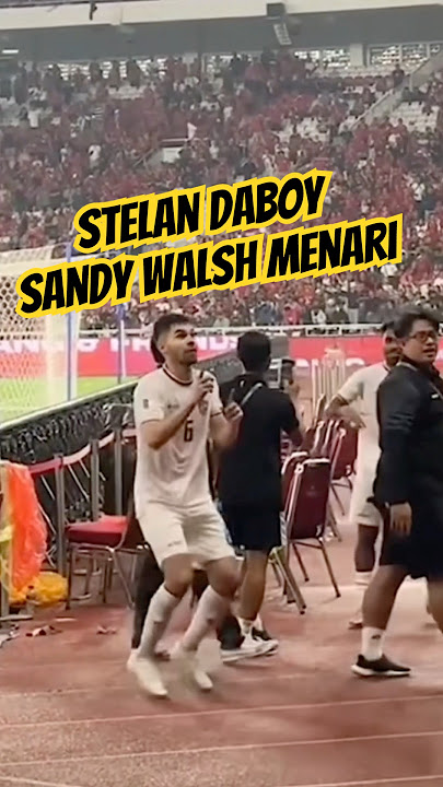 Sandi Walsh goyang Tiktok🤣 #sandywals #timnasindonesia #timnasday #football #fyp #daboy