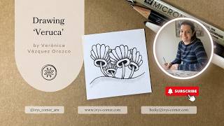 Veruca - How to Draw the Zentangle Pattern by Veronica Vasquez