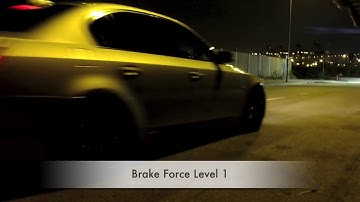 BMW E60 Brake Force Display