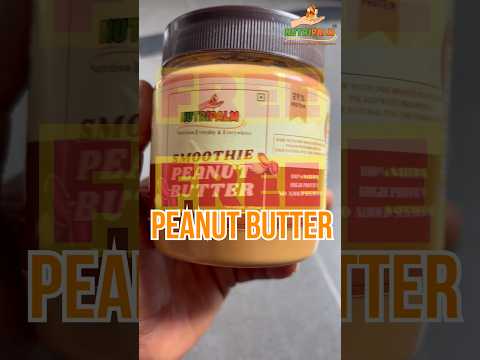 Free peanut butter !! #nutripalm #peanutbutter #food #healthyfood #food #gym #viral #reels #india #1