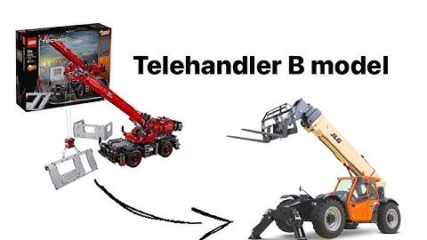 Lego Technic Telehandler MOC