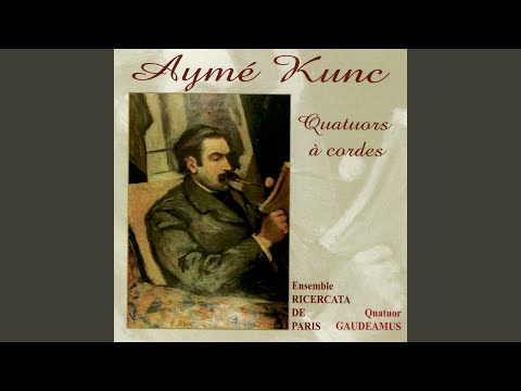 Quatuor No. 1 en Sol Mineur: II. Modéré