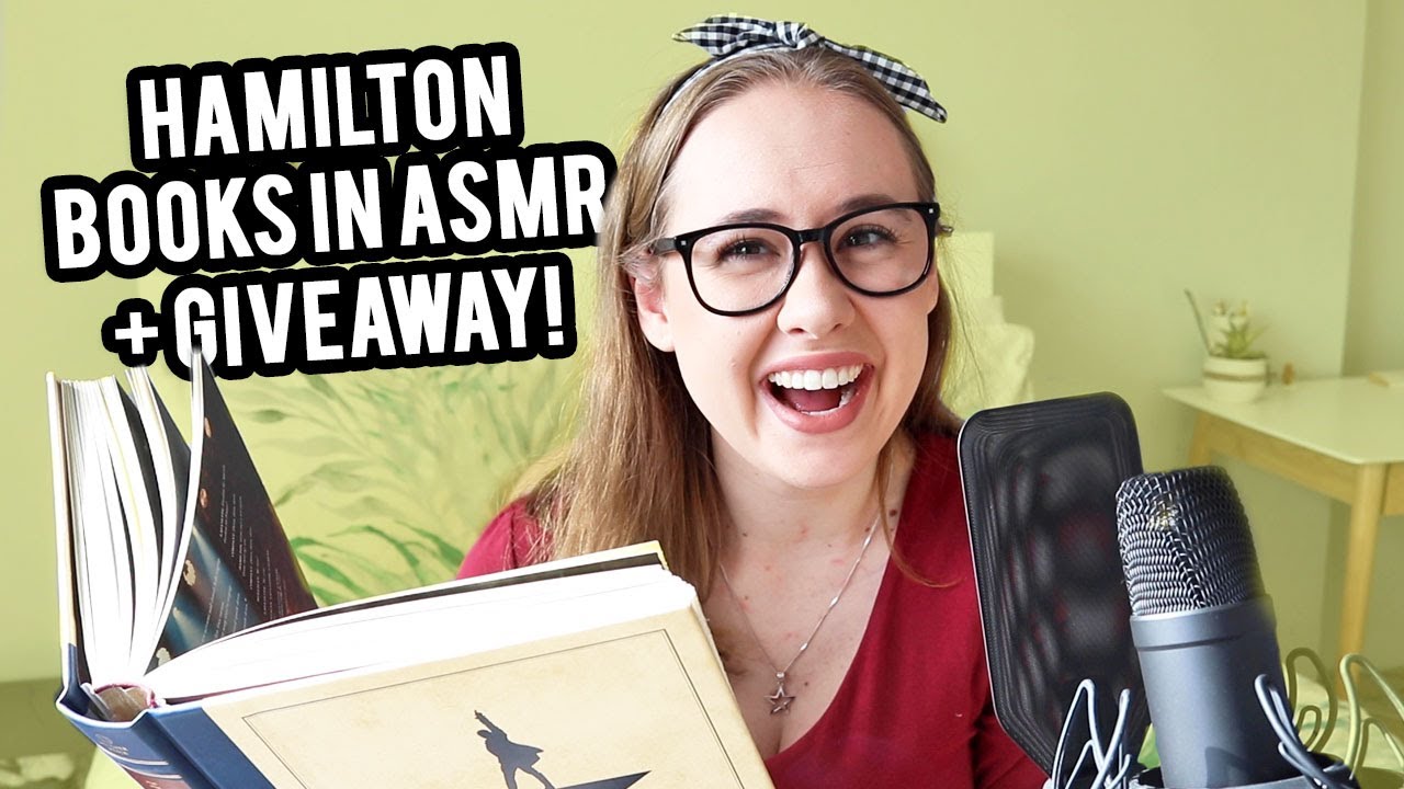 Hamilton Book ASMR + Giveaway! *Closed* YouTube