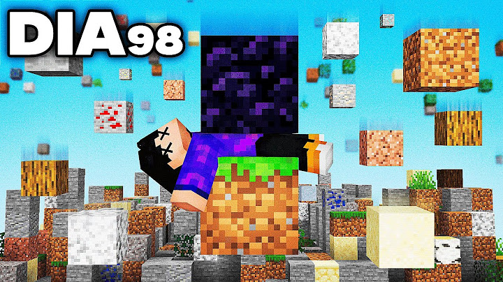 Zerei o Minecraft enquanto CAI BLOCOS DO CÉU