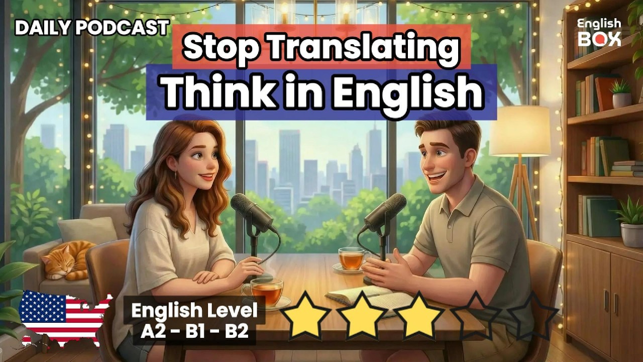 Stop Translating in Your Head (Speak English Faster & More Naturally) | English Box