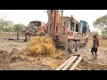 borewell drilling from village katalwahi || 50 फीट में आया 20hp पानी || amazing borewell video